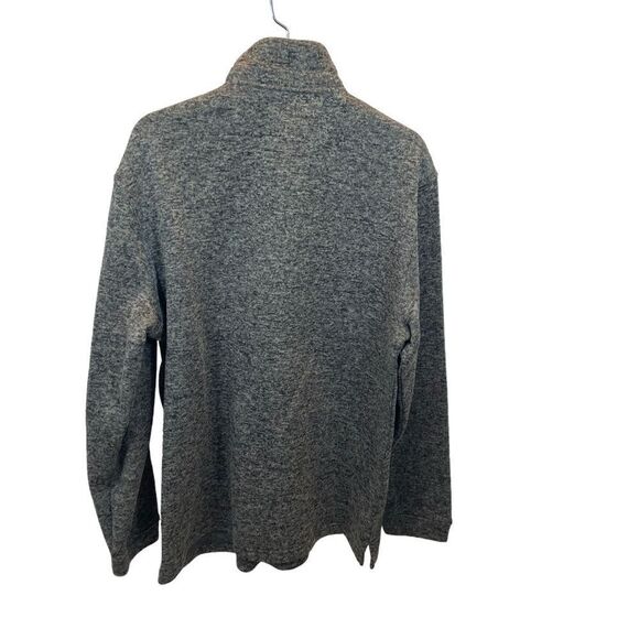 Haggar Men's Classic-Fit Fleece Quarter-Zip Pullover Sweater Size Large - Picture 5 of 9